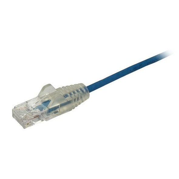 StarTech.com 6 in. CAT6 Ethernet Cable - Slim - Snagless RJ45 Connectors - Blue N6PAT6INBLS