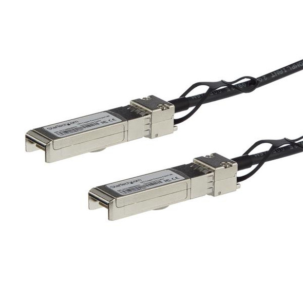 StarTech.com MSA Uncoded Compatible 5m 10G SFP+ to SFP+ Direct Attach Breakout Cable Twinax - 10 GbE SFP+ Copper DAC 10 Gbps Low Power Passive Transceiver Module DAC SFP10GPC5M