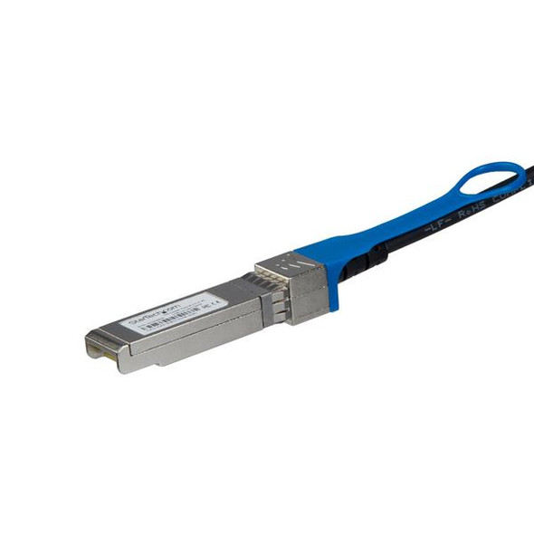 Startech.Com Hpe Jd095C Compatible .65M 10G Sfp+ To Sfp+ Direct Attach Cable Twinax - 10Gbe Sfp+ Copper Dac 10 Gbps Low Power Passive Mini Gbic/Transceiver Module Dac Firepower A5500 5800 Jd095Cst