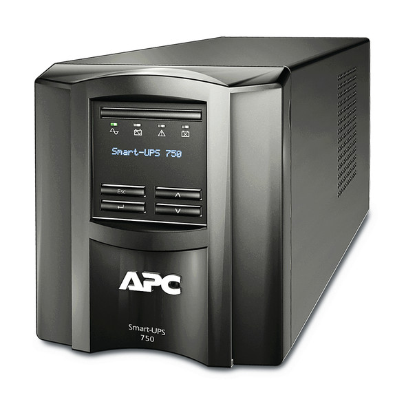 Apc Smt750C Uninterruptible Power Supply (Ups) Line-Interactive 0.75 Kva 500 W 6 Ac Outlet(S) Smt750C