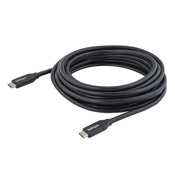 Startech.Com Usb-C Cable With Power Delivery (5A) - M/M - 4 M (13 Ft.) - Usb 2.0 - Usb-If Certified Usb2C5C4M