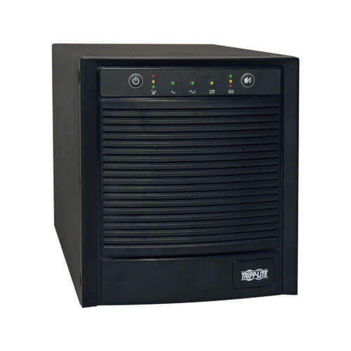 Tripp Lite SmartPro 120V 2.2kVA 1.6kW Line-Interactive Sine Wave UPS, Tower, SNMP, Webcard, USB, DB9 Serial SMART2200SLT