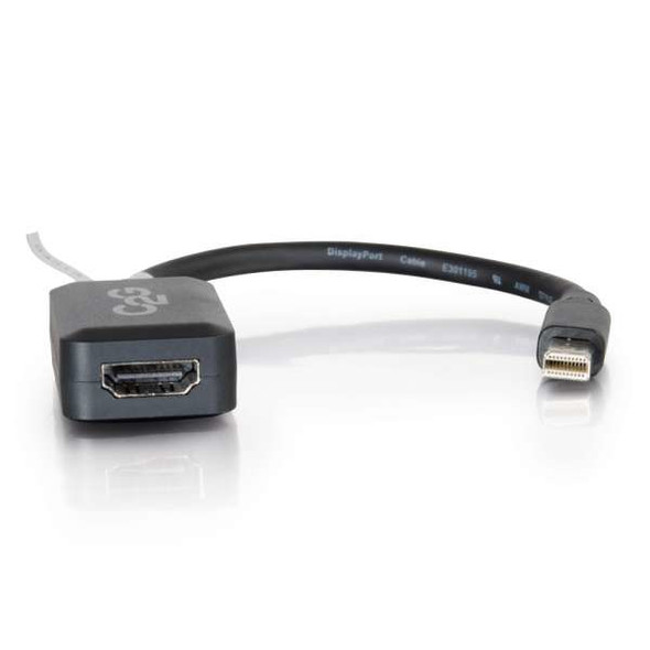 C2G 54313 Video Cable Adapter 0.2 M Mini Displayport Hdmi Black 54313