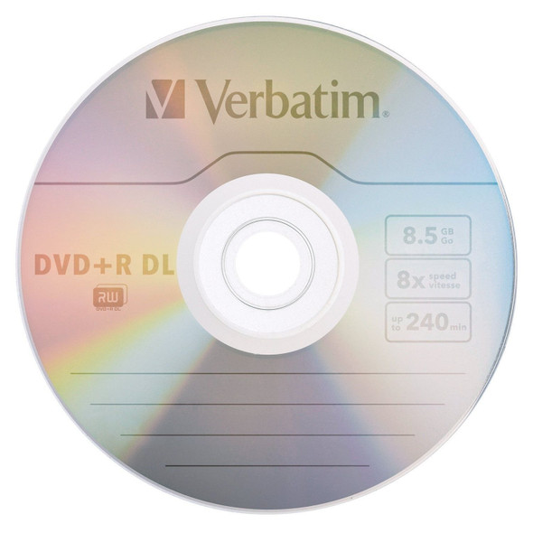 Verbatim DVD+R DL 8.5GB 8X 50 pk 50 pc(s) 97000
