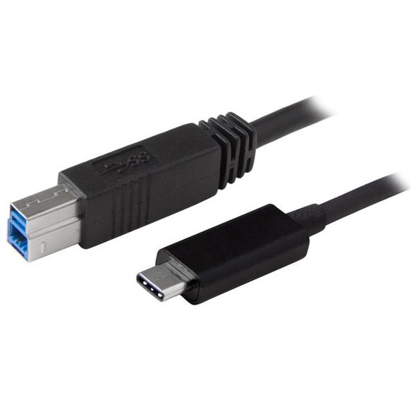 StarTech.com USB-C to USB-B Cable - M/M - 1m (3ft) - USB 3.1 (10Gbps) USB31CB1M