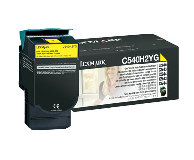 Lexmark C540H2YG toner cartridge 1 pc(s) Original Yellow C540H2YG