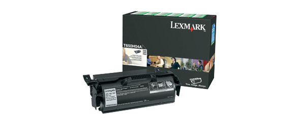 Lexmark T65x High Yield Return Program Print Cartridge for Label Applications toner cartridge Original Black T650H04A