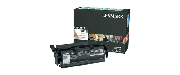 Lexmark X654, X656, X658 Extra High Yield Return Program Print Cartridge ink cartridge Original X654X11A