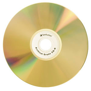 Verbatim UltraLife™ Gold Archival Grade CD-R 80MIN 700MB 52X 50pk Spindle 50 pc(s) 96159