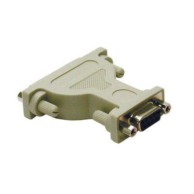 C2G DB9F to DB25F Null Modem Adapter Grey 02472