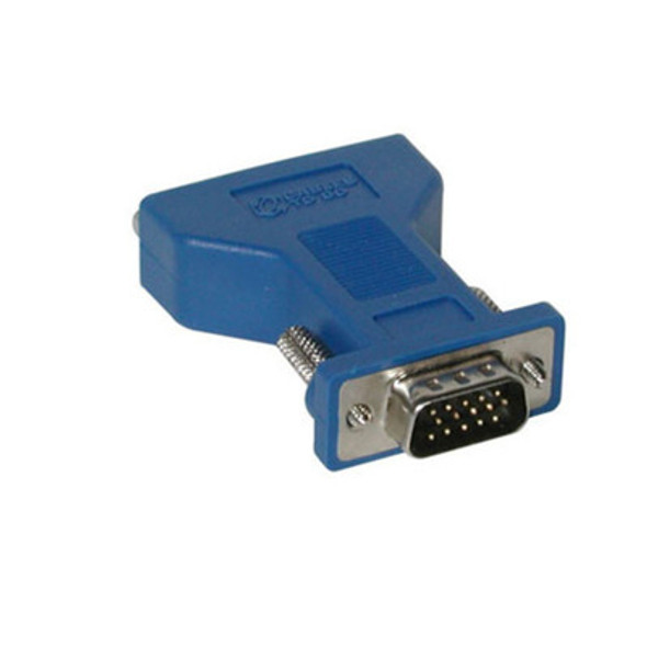 C2G DVI-A Female to HD15 VGA Male Video Adapter DVI_F VGA (D-Sub) Blue 26957