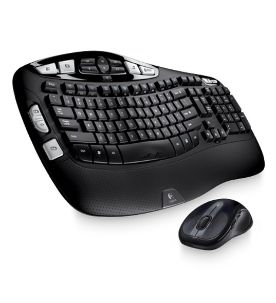 Logitech Mk 550 Keyboard Rf Wireless Qwerty English Black 920-002808