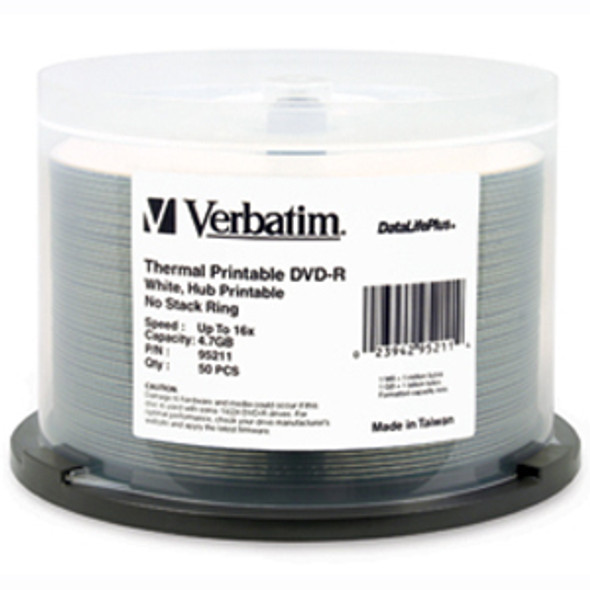 Verbatim 95211-4X1PK blank DVD 4.7 GB DVD-R 200 pc(s) 1373289