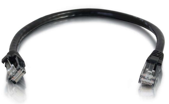 C2G 1ft. Cat6a RJ-45 networking cable Black 0.3 m U/UTP (UTP) 00723
