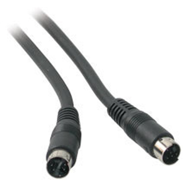 C2G Value Series 25ft S-video cable 7.62 m S-Video (4-pin) Black 40917