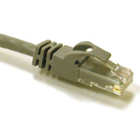 C2G 1Ft Cat6 550Mhz Snagless Patch Cable Grey Networking Cable 0.3 M 27130