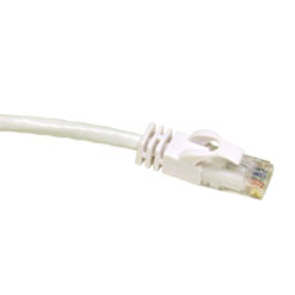 C2G 7ft Cat6 550MHz Snagless Patch Cable White networking cable 2.1 m 27162