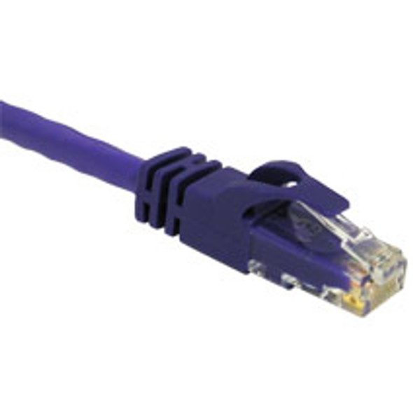 C2G 7Ft Cat6 550Mhz Snagless Patch Cable Purple Networking Cable 2.1 M 27802