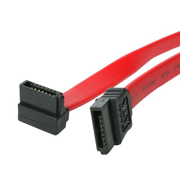 Startech.Com 8In Sata To Right Angle Sata Serial Ata Cable Sata8Ra1