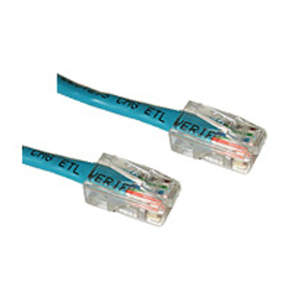 C2G 1Ft Cat5E 350Mhz Assembled Patch Cable Blue Networking Cable 0.3 M 25462