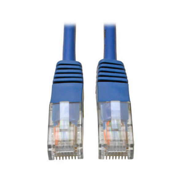 Tripp Lite Cat5E / Cat5 350Mhz Molded Utp Patch Cable (Rj45 M/M), Blue, 15.24 M N002-050-Bl