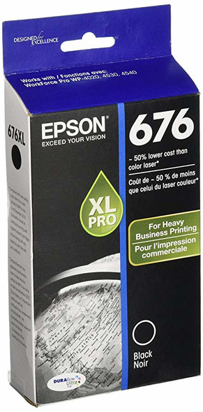 Epson 676XL ink cartridge 1 pc(s) Original High (XL) Yield Black T676XL120-S