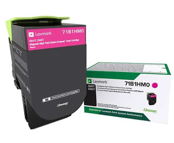 Lexmark 71B1Hm0 Toner Cartridge 1 Pc(S) Original Magenta 71B1Hm0