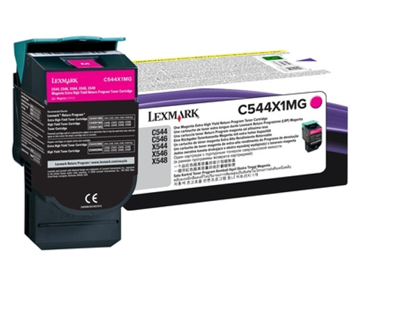 Lexmark C544X1MG toner cartridge Original Magenta C544X1MG