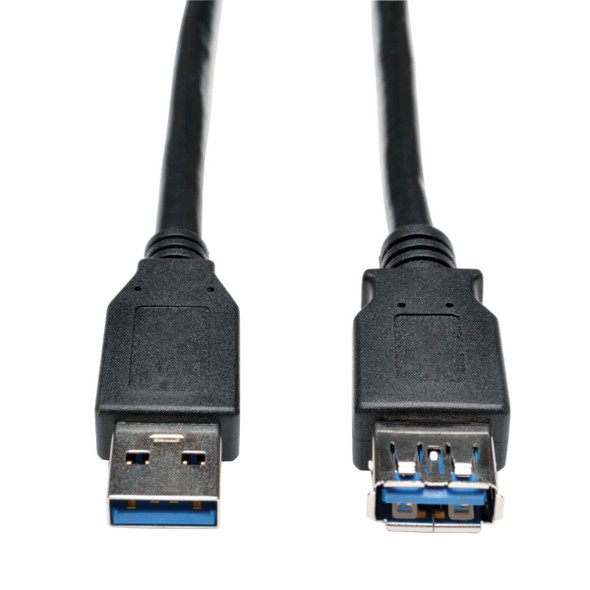 Tripp Lite USB 3.0 SuperSpeed Extension Cable (AA M/F) Black, 1.83 m U324-006-BK