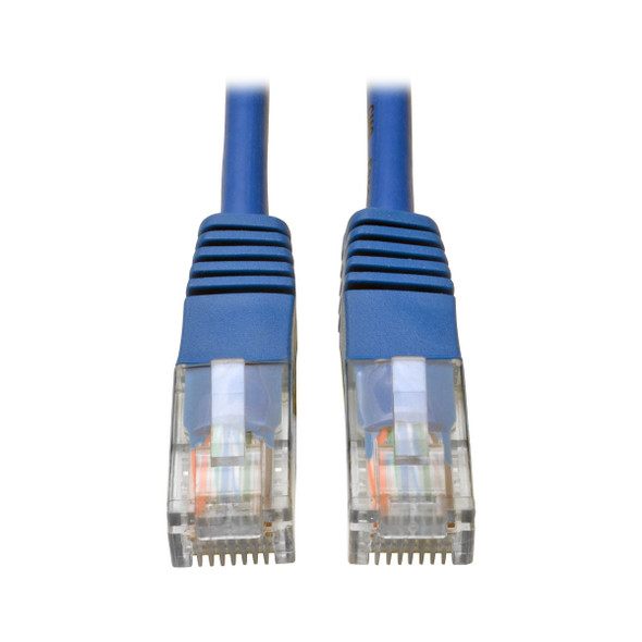 Tripp Lite Cat5e / Cat5 350MHz Molded UTP Patch Cable (RJ45 M/M), Blue, 1.83 m N002-006-BL