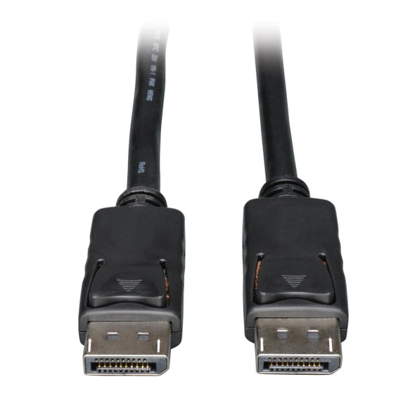 Tripp Lite DisplayPort 1.2 Digital Video and Audio Cable with Latches (M/M), 4K x 2K, 3840 x 2160 - 15.24 m P580-050
