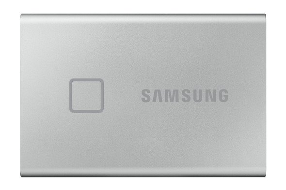 Samsung Portable SSD T7 Touch 1TB - Silver 887276380872 MU-PC1T0S/WW