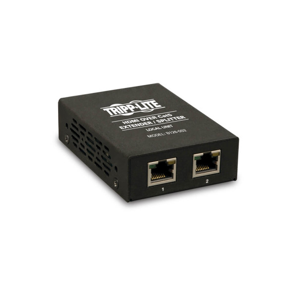 Tripp Lite 2-Port HDMI over Cat5 / Cat6 Extender / Splitter, Box-Style Transmitter for Video and Audio, 1080p @ 60 Hz, Up to 45.72 m (150-ft.) 037332157508 B126-002