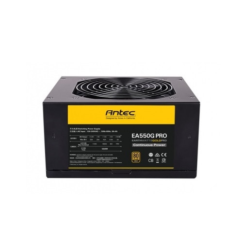 Antec PS EA550G Pro 550W ATX 12 V 120mm SATA PCIE 80 PIUS GOLD Semi-Modular