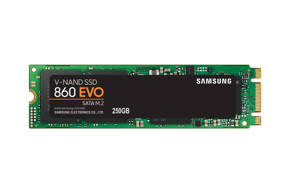 Samsung 860 Evo M.2 250 Gb Serial Ata Iii V-Nand Mlc Mz-N6E250Bw 887276246697