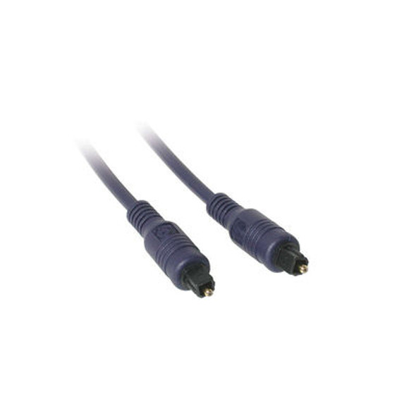 C2G 0.5m Toslink audio cable Blue 757120403890 40389