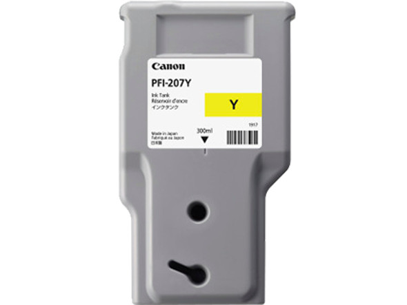 Canon PFI-207 Y ink cartridge 1 pc(s) Original Yellow 013803236347 8792B001