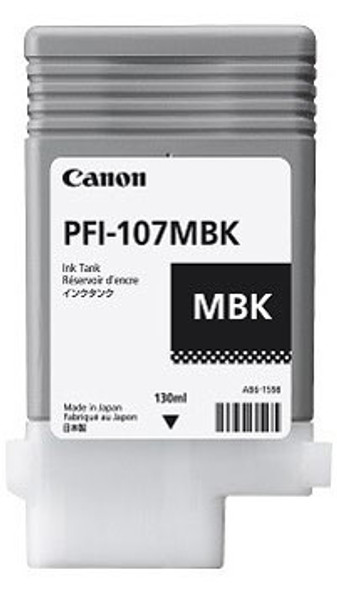 Canon Pfi-107Mbk Ink Cartridge 1 Pc(S) Original Matte Black 013803155396 6704B001