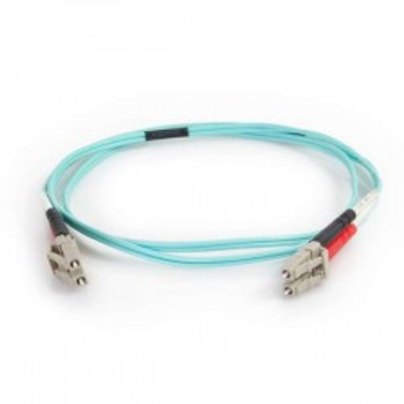C2G 2m Lc-Lc 50/125 Om4 10g Dpx Pvc fibre optic cable OFNP Blue 757120009986 00998