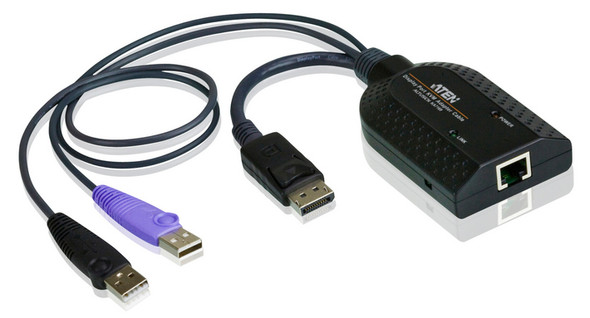 Aten USB - DisplayPort to Cat5e/6 KVM Adapter Cable (CPU Module) 672792402159 KA7169