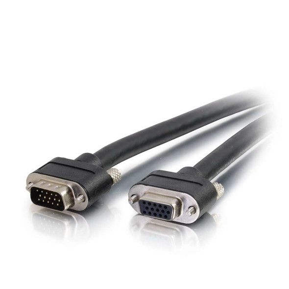 C2G VGA m/f 3.04m VGA cable VGA (D-Sub) Black 757120502388 50238