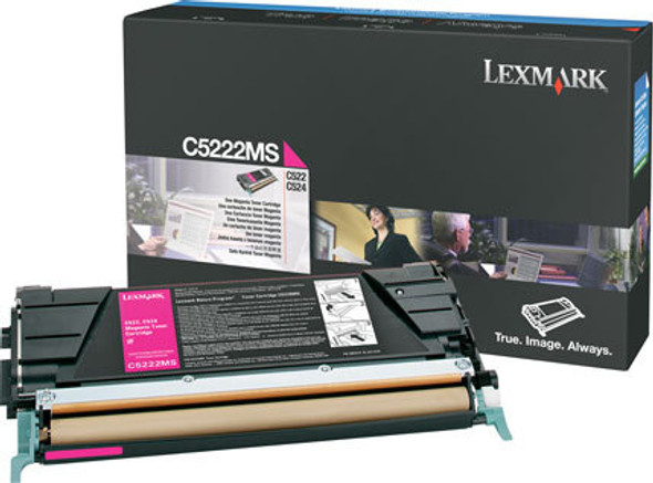 Lexmark Magenta for C52x toner cartridge Original 734646396714 C5222MS