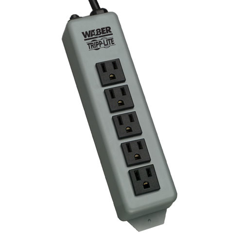 Tripp Lite 602-15 surge protector Black 5 AC outlet(s) 120 V 4.572 m 037332113443 602-15