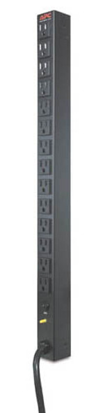 APC Rack PDU- Basic- Zero U power distribution unit (PDU) Black 731304021247 AP9551