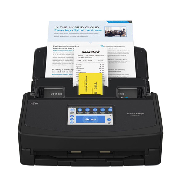Fujitsu Scansnap Ix1600 Adf + Manual Feed Scanner 600 X 600 Dpi A4 Black 097564309731 Pa03770-B635