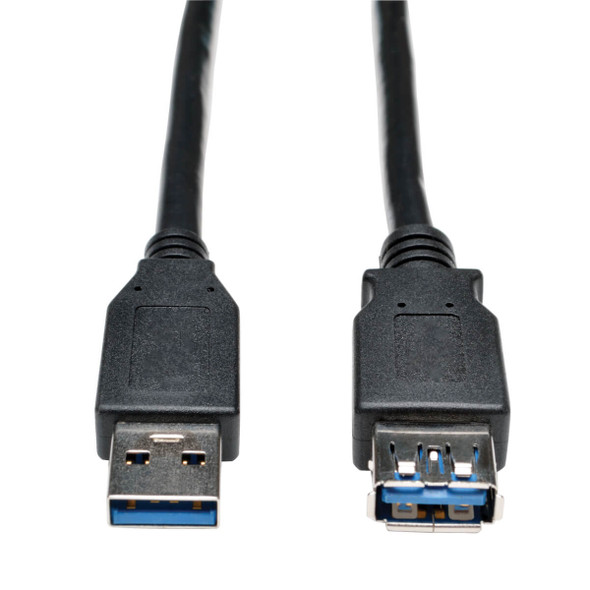 Tripp Lite Usb 3.0 Superspeed Extension Cable - Usb-A To Usb-A, M/F, Black, 0.91 M 037332224859 U324-003-Bk