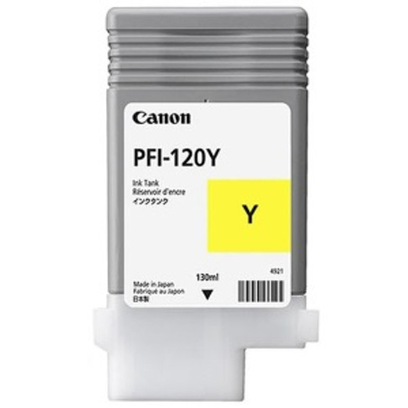 Canon PFI-120Y ink cartridge 1 pc(s) Original Yellow 013803303025 2888C001