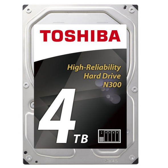 Toshiba N300 4TB 3.5" 4000 GB Serial ATA III 889661174363 HDWQ140XZSTA