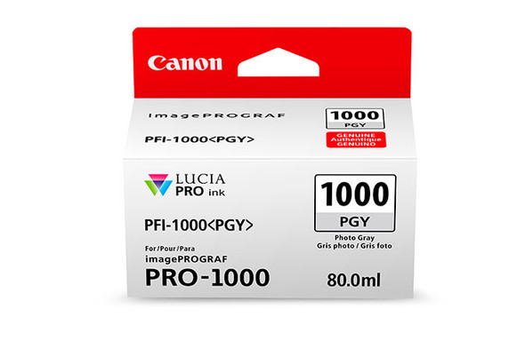 Canon PFI-1000 ink cartridge Original Photo grey 013803262261 0553C002