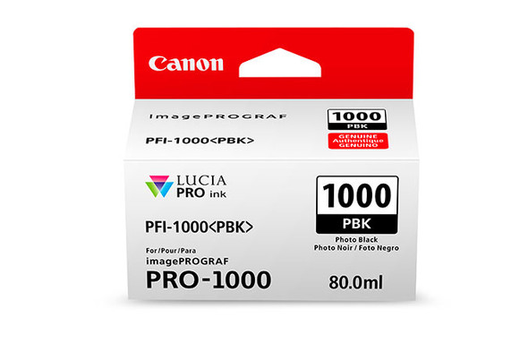 Canon PFI-1000 ink cartridge Original Photo black 013803262162 0546C002